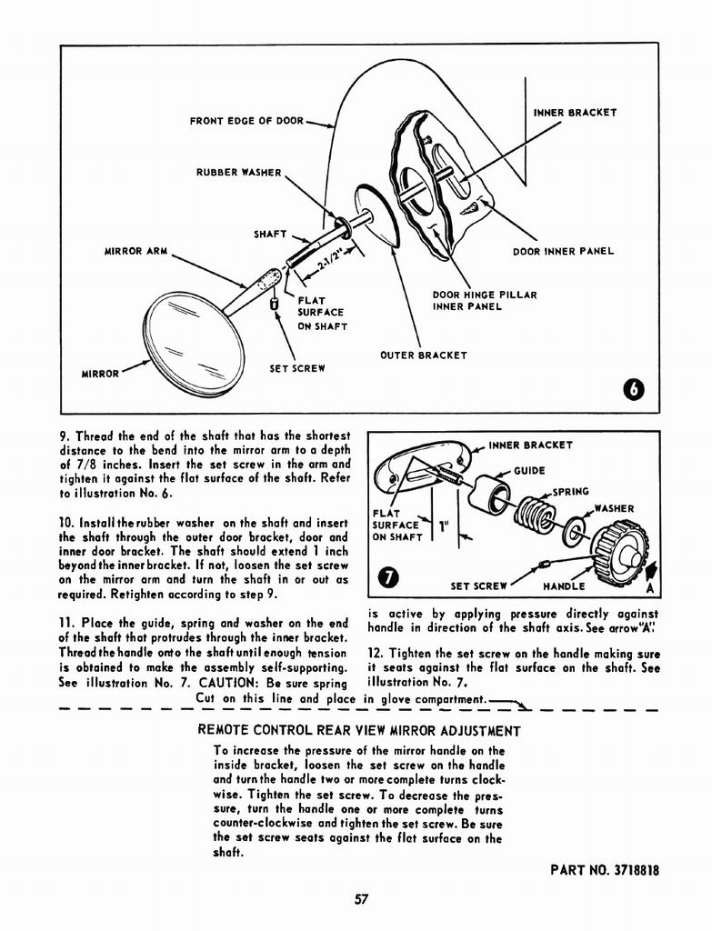 1955 Chevrolet Accessories Manual Page 70